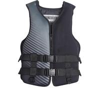 High Buoyancy Unisex Adult Kayak Vest, Portable Lightweight Comfortable Breathable Adjustable Safety Vest for Kayaking, Fishing, Surfing, Sailing, Boating, Paddle Boarding(Black,XL)