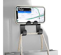 High Capacity Car Headrest Hooks - Multi Functional Seat Rack Clip, per auto per appendere purses, borse, telefoni, ombrelli, grocery articoli, Secure Interior Organizer | Vehicle Storage