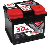 Batteria Auto da 50AH 450A 12V polo positivo destro cassetta L1 HIGH CAR