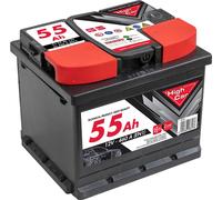 High Car HIGH CAR Batteria auto 55Ah 12V 460 A Accessorio Originale Uso Quotidia