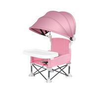 High Chair Booster, Portable Chair, Foldable Toddler Seat, Compact Dining Seats, Convenient Feeding Solution for Outdoor Picnics Parties and Family Meals, 14.96x12.2x14.57 inches