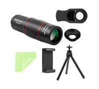 High Definition Monocular Telescope, 18x25 Lightweight Scope With Smartphone Adapter And Tripod, Portable Zoom Lens, Bird Watching Concerts & Hiking Travel, 5.0x1.5x1.5in