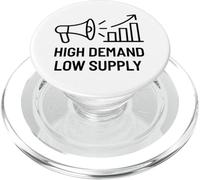 High Demand Low Supply - Business Motivazionale Crescita PopSockets PopGrip per MagSafe