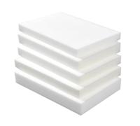 High Density Foam Cushion Pad for Indoor/Outdoor Use - Versatile Pet Bed Dining Seat Stool Sofa RV Garden Bench Wheelchair - 120x60cm 10cm Thick White