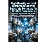 High-Density Vertical Mushroom Growth: Substrate Formulas for Off-Grid Basements: Mycology, Inoculation, and Spatial Efficiency in Subterranean Modern Homesteading Environments