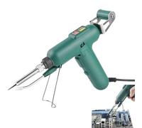High-efficient 80W Electric Sodering Iron, Automatic Soldering Kit, Handheld Electric Soldering Gun, Cautin Para Soldar Electrico, Internally Heated Industrial Welding Tools (Green)