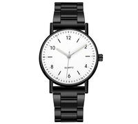 High-end luminoso orologio quadrante tempo libero signore acciaio orologio al quarzo orologio da donna si illumina coppia bracciali, F, misura unica, Bracciale