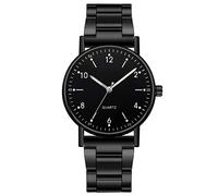 High-end luminoso orologio quadrante tempo libero signore acciaio orologio al quarzo orologio da donna si illumina coppia bracciali, G, misura unica