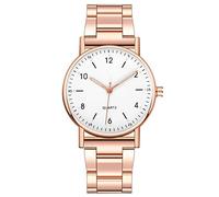 High-end luminoso orologio quadrante tempo libero signore acciaio orologio al quarzo orologio da donna si illumina coppia bracciali, C, misura unica, Bracciale