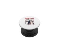 High Five | Retro George Washington Patriottico Vintage PopSockets PopGrip Adesivo