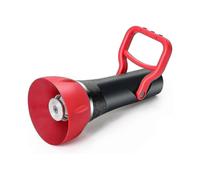 High Flow Fireman's Spray Nozzle Ith Large Shut-off Handle, Heavy Duty Pro Fireman-style Garden Hose