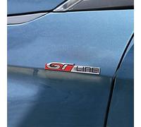 HIGH FLYING 108 208 308 508 2008 3008 5008 GT Line Stemmi e decorazioni per auto 1 pezzi in Acciaio Inox