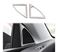 HIGH FLYING Cornici dei Altoparlante Acciaio Inossidabile 2 pezzi per 3008/5008 2018 2019 (non si adatta all'altoparlante con Focus)