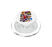 High Flying Eagle Basketball Graffiti Sports Art Design PopSockets PopGrip per MagSafe