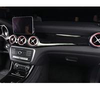 HIGH FLYING per CLA C117 2013-2018, GLA X156 2013-2019 Cornici dei Interno Cruscotto Plastica ABS 1 Pezzi (Nero Lucido)