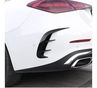 HIGH FLYING Per W206 2022 2023 berlina (AMG Line) posteriore paraurti decorazione 2 pezzi plastica ABS (nero lucido)