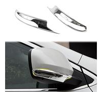 HIGH FLYING per Kadjar 2015 2016 2017 Rifinitura decorativa della striscia della copertura dello specchio della porta laterale 2 pezzi