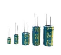 High Frequency Low Aluminum Capacitor 50V470UF 10PCS ZDVHOMCB