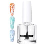 High Gloss Top Coat - 10ML Printing Protective Primer Anti-Cracking | No Smudge Nail Paint Top Coat Bright Glass Mirror Shine Long-Lasting Daily Non-Irritating Formula