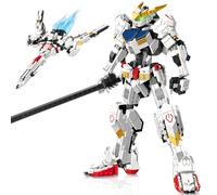 HIGH GODO 2 in 1 Transforming City Warrior Mech, 952 pezzi, set di mattoncini da combattimento, modello decorativo, regalo creativo per adulti amanti dei robot dai 14 anni in su