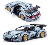 HIGH GODO Technic - Set di mattoncini da costruzione per adulti, 1465 pezzi 1:14, kit per modellismo di veicoli super sportivi, regalo da collezione per uomini e adolescenti dai 14 anni in su