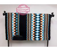 High Horse Western Show Saddle Pad Top Wool Pad Sensor Flex Taglia 34" L x 36" W