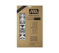 High Impact Frame Guard XL - Protezione del Telaio - Proteggi la Tua Bici dai Graffi Unisex - Adulto, Trasparente (Argento/Maori), XL