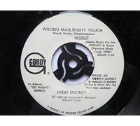 High Inergy Wrong Man Right Touch 7" Gordy I632GF VG 1982 US pressing