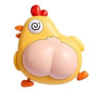 High Jump Counter, Vertical Height Tracker, Voice-Activated Bouncing Toy, Skill Training Tool with Chicken Target, Fitness Game for Child Growth, Practice Development and Ages 3+