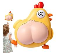 High Jump Counter, Voice-Activated Chicken Shape Measuring Bouncer, Vertical Jump Trainer, Fitness Touch Height Measurement for Kids, Practice & Skill Development (Aged 3+)