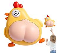 High Jump Counter, Voice Chicken Shape, 4.92x1.97in Measuring Height Bouncer, Fitness Touch Measurement, Vertical Jump Trainer Enhances Skills for Kids, Practice