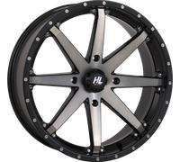 High Lifter HL10 Ruota 20x7 - 4/137 - 4+3 10 MM) Opaco Nero Anteriore/Retro #20