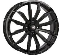 High Lifter HL21 Ruota 22x7 - 5/4.5 - 4+3 10 MM) Gloss Nero Anteriore/Retro #22