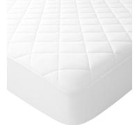 HIGH LIVING coprimaterasso matrimoniale impermeabile 200x200cm materasso trapuntata impermeabile, esagonale, design trapuntato - Oeko-TEX traspirante