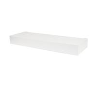 High & Mighty Moderno scaffale sospeso fino a 6,8 kg, facile installazione a parete asciutta senza attrezzi, 45,7 cm, bianco