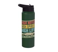 High Notes High Spirits High Life Piccolo Stainless Steel Insulated Water Bottle