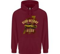 High Octane Ride 1971 Muscle Car Bambini Felpa con Cappuccio