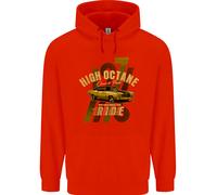High Octane Ride 1971 Muscle Car Bambini Felpa con Cappuccio