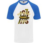 High Octane Ride 1971 T-Shirt Baseball Uomo S/S Fruit of the Loom Cotone
