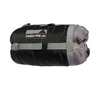 High Peak 23540 Sacca di Compressione, Nero/Grigio, M