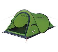 High Peak Campo, Tenda Unisex-Adulto, Verde/Nero, 220 x 120 x 90/60 cm