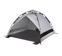 High Peak Calida 80 Sistema Ombrellone Spiaggia Conchiglia 200 x 200 cm grigio scuro