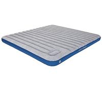 High Peak Cross Beam King XL Materasso Gonfiabile, Unisex - Adulto, Grigio Chiaro/Blu, 210 x 185 x 20 cm