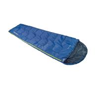 High Peak Deckenschlafsack Vagabond 300 blau/dunkelblau con Kapuze 200032