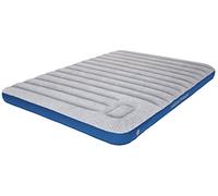 High Peak Letto Gonfiabile Unisex Cross Beam Singolo, Extra Lungo, con Pompa a Pedale Integrata e Funzione Antiscivolo, Traspirante, Robusto, Parte Superiore Morbida, per Interni ed Esterni