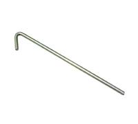 HIGH PEAK - Set di picchetti da Terra per Campeggio, Oro (Gold - Gold), 180 x 5 mm