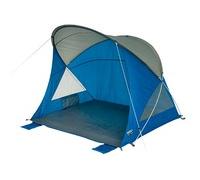 High Peak Strandmuschel Sevilla blau/grau Polyester PE Fiberglass Blue 10129