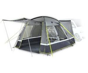 High Peak Trentino 2.0 Camping Gruppenzelt Grau Limette Grau 14158