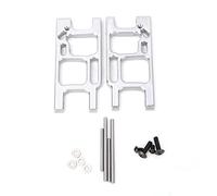 High Performance Aluminum Alloy Rear Swing Arm Set Precision Machined Suspension Upgrade Kit for 1/14 Scale RC Cars Trucks SUVs Blue Red Titanium Color Options (Colore titanio BE6015T)