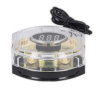 High Performance Car Holder Box With Digital Voltage Display For Car Yacht Stereo Featuring 4 6 8GA Options And 100A